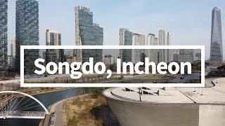 Songdo, Incheon - Korea Drone footage