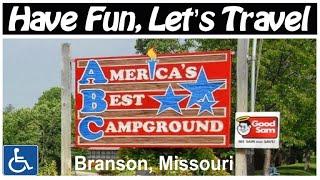 America's Best Campground RV Park Drive Thru & Review Branson Missouri