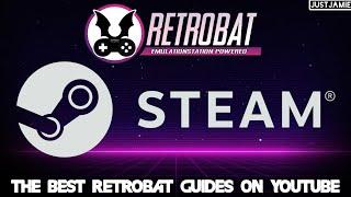 Retrobat  How to Import Steam/PC Games #retrobat #emulator #frontend