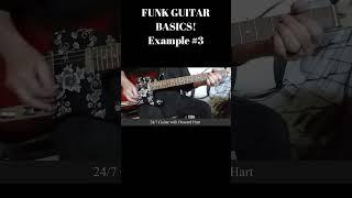 FUNK GUITAR BASICS NO. 3 #shortsfeed #shortsvideo #funkguitar #funkguitarlesson