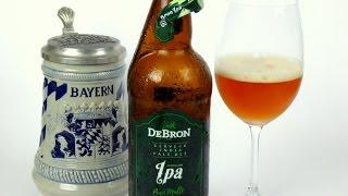 DeBron American IPA english, Craft beer from brazil, indian pale ale, tasting