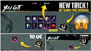  Prize Magnet  New Trick ! Get For 10 UC Upgraded Guaranteed | Free Crate Opening | PUBGM