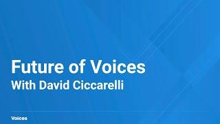 The Future of Voices as a Creative Services Marketplace