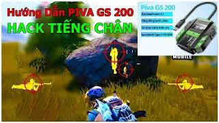 Hướng dẫn sử dụng PIVA GS 200 soundcard kiêm OTG hack tiếng chân chơi game FPS  ngon nhất 2024