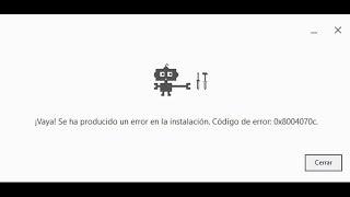 Como Solucionar El Error "No puedo Instalar Google Chrome" en Windows 10/8/7 I SOLUCIÓN 2017