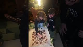 OH NO MY QUEEN!  #chess #chesstraps #shorts