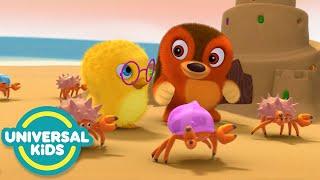 We Looked for TREASURE at the Beach! | Ruff-Ruff, Tweet, and Dave | Universal Kids Preschool