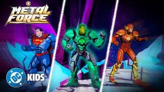 EPIC Battle Scenes! | DC Metal Force | @dckids