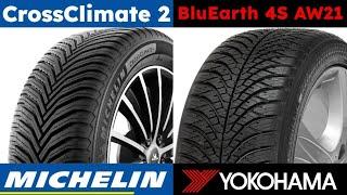 Michelin CrossClimate 2 vs Yokohama BluEarth 4S AW21