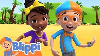 To The Rain Forest! | Blippi and Meekah Podcast | Educational Videos For Kids