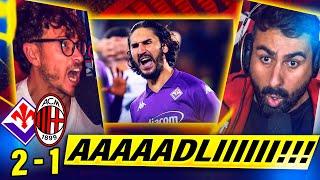 [AAAAAADLIIIII] REACTION EPICA di FIORENTINA - MILAN: 2-1