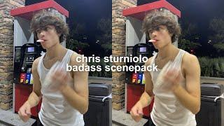 Chris Sturniolo | badass/hot scenepack for edits