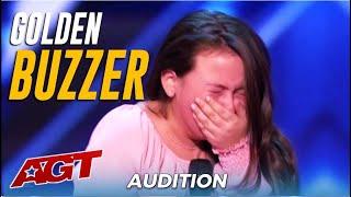 Roberta Battaglia: 10-Year-Old Canadian Girl With SHOCKING Voice! Sofia Vergara's GOLDEN BUZZER! 