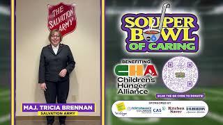 The Salvation Army wants you to donate to the Souper Bowl of Caring