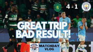 Sporting 4-1 Man City | Matchday vlog | Great trip, bad result