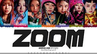 [CORRECT] BADVILLAIN 'ZOOM' Lyrics (배드빌런 숨 가사) [Color Coded Han_Rom_Eng] | ShadowByYoongi