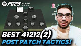 *POST PATCH* BEST META 41212(2) FORMATION AND CUSTOM TACTICS | FC 25 ULTIMATE TEAM