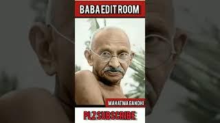 Mahatma Gandhi Transformation 1868 to 1948️ #shorts #transformationvideo #youtubeshorts