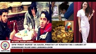 OFW Pinay sa Saudi ginahasa at pinatay ng 3 Arabo. Hinde kinatay at kinain