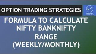 How to find Nifty & BankNifty range using Vix | Best Option Trading Strategy