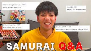 [Japanese Samurai Q&A] I exposed everything about me!!