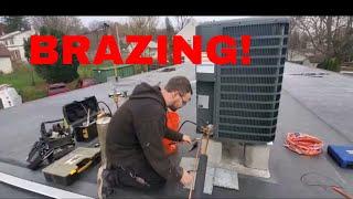 HVAC Brazing with Nitrogen