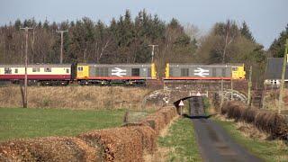 20s and 37s on The Seven Counties Rambler Railtour and More around Carlisle.  08 March 25