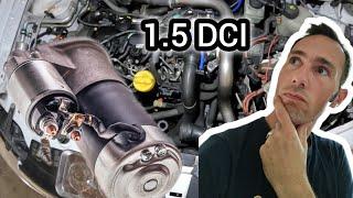 REMPLACEMENT DÉMARREUR 1.5 DCI Dacia Duster, Renault...TUTO#1