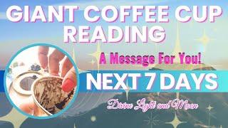 Making MAGICK HAPPEN! 🪄 New RESOURCES! 🫂“Collective” Giant Coffee Cup Reading ️ NEXT 7 DAYS 