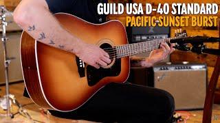 Guild USA D-40 Standard | Pacific Sunset Burst