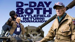 D-Day 80th Anniversary Normandy Battlefield Return BDF x Delta