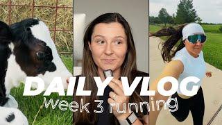 VLOG | week 3 of running, date night, new running gear