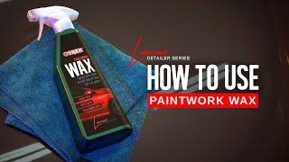 (How - To - Use) OSREN Luminous Paintwork Wax