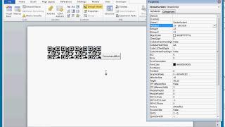 QR Code in Word 2010 with StrokeScribe ActiveX + VBA