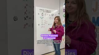 Division properties of exponents! #iteachalgebra #math #algebra #mathematics #iteachmath #teacher
