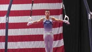 Jacob Dalton – Still Rings – 2016 P&G Championships - Sr. Men Day 2