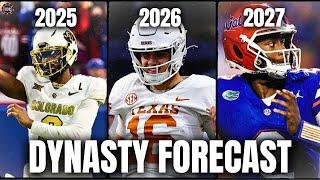 Dynasty Forecast: Ranking the 2025, 2026, and 2027 Draft Classes | Dynasty Fantasy Football 2025