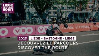 Liège Bastogne Liège Femmes 2023 - Parcours