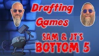 Sam & JT's Bottom 5 Drafting Games