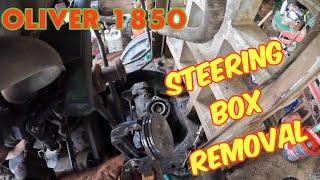 Oliver 1850 Steering box removal