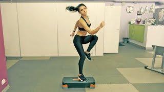 Cтеп-аэробика для похудения в домашних условиях  step aerobics