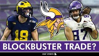 Vikings Making BLOCKBUSTER Move To Help J.J. McCarthy? Vikings Rumors
