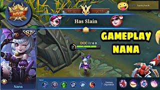 BUILD NANA TERSAKIT 2022 | GAMEPLAY NANA MVP