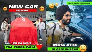 India aate hi New Car ki Delivery  or Highway par car kharab  Lagaya dhakka halat kharab 