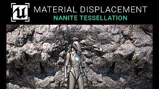 Unreal 5.4 - Material Displacement With Nanite