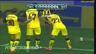 Paul Aguilar Gol y Baile Vs Chivas 2012