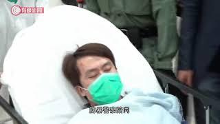 鄺俊宇仍留院　警方指他曾向防線擲水樽　涉公眾地方行為不檢被捕 - 20200511 - 香港新聞 - 有線新聞 CABLE News