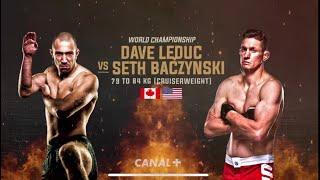 Dave Leduc vs Seth Baczynski FULL LETHWEI FIGHT HD