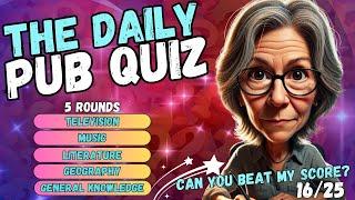 ULTIMATE PUB QUIZ CHALLENGE | Test your Trivia Knowledge | #19