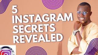 5 TOP INSTAGRAM ADS SECRET REVEALED | Make money with IG ADS